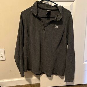 The North face gray sweater in Large